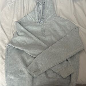 Champion Men's Light Gray Hoodie